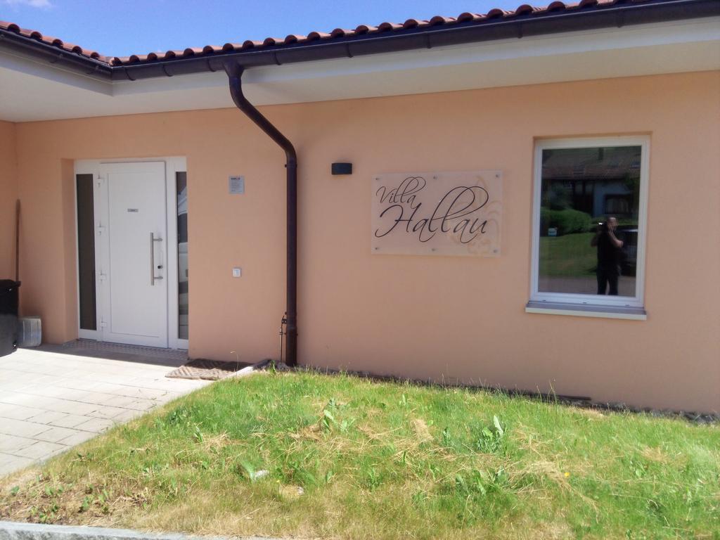 Bed And Breakfast Villa Hallau Bagian luar foto